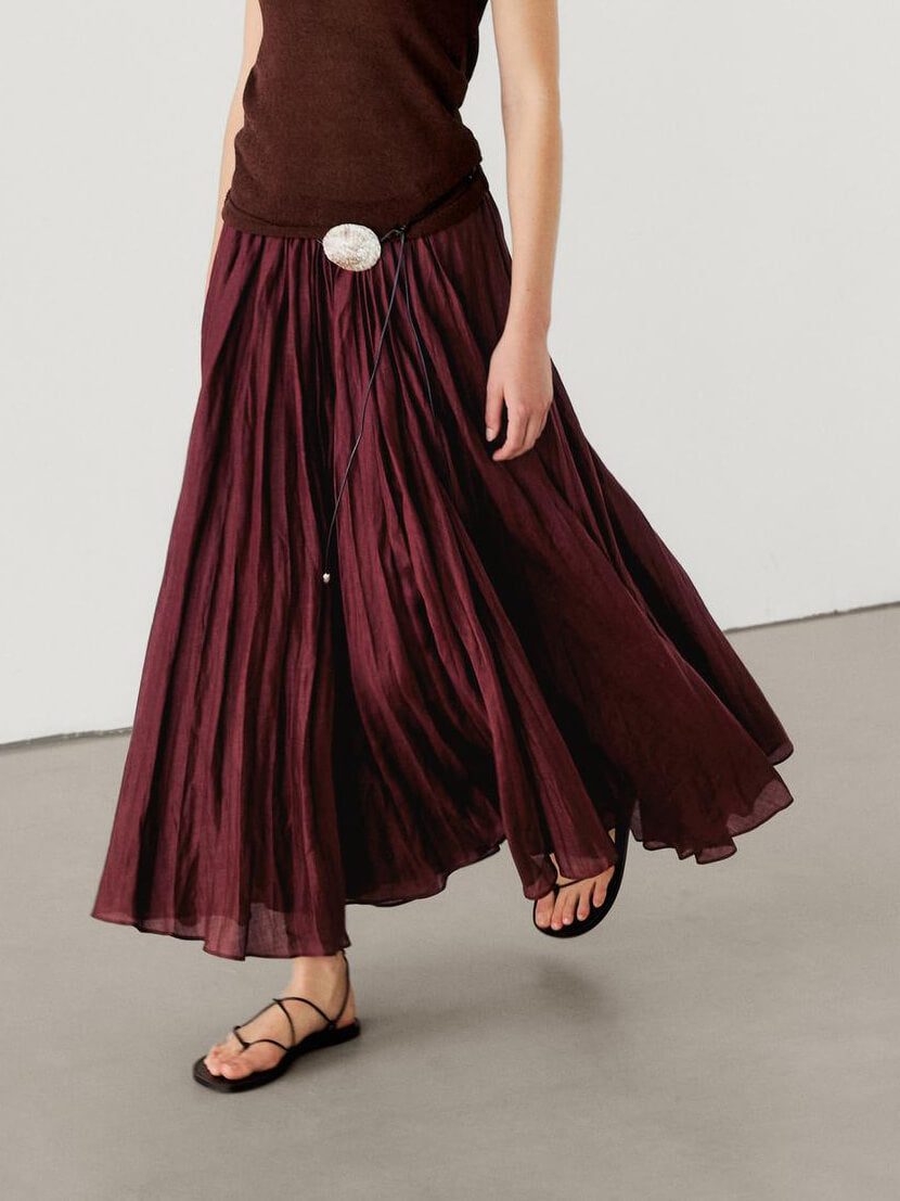 Mirjam - Oversized Mohair Blend Sweater and Skirt Set