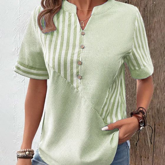 Liva - Striped Blouse