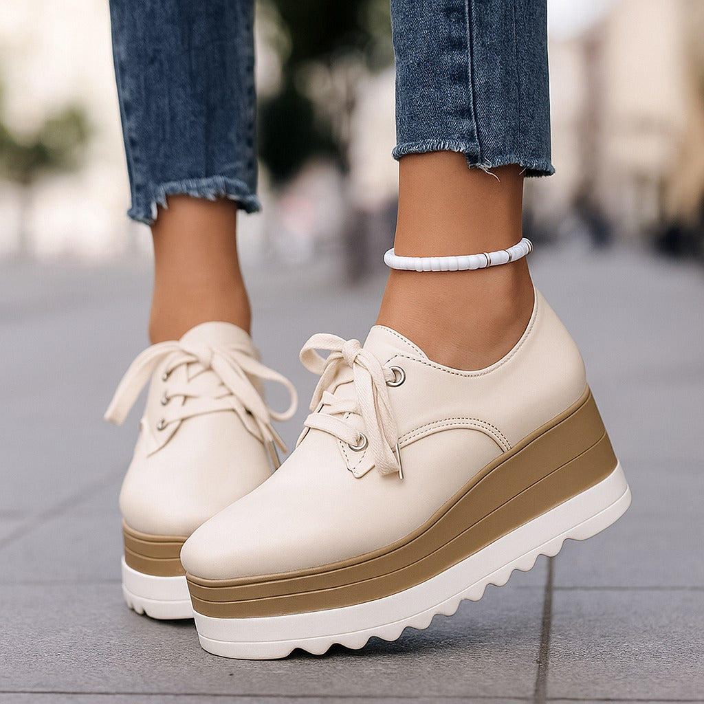 Arlea - Cushioned Platform Trainers