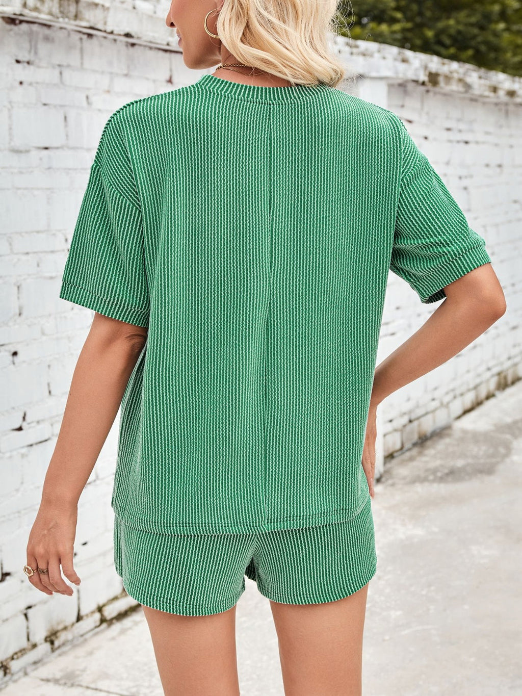 Pherina - Comfortable Corduroy Loungewear Set