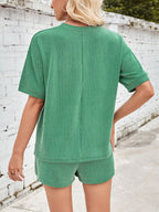 Pherina - Comfortable Corduroy Loungewear Set