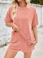 Pherina - Comfortable Corduroy Loungewear Set