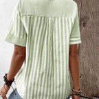 Liva - Striped Blouse