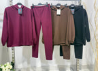 Quenlira - Modern Two Piece Set in Soft Fabric