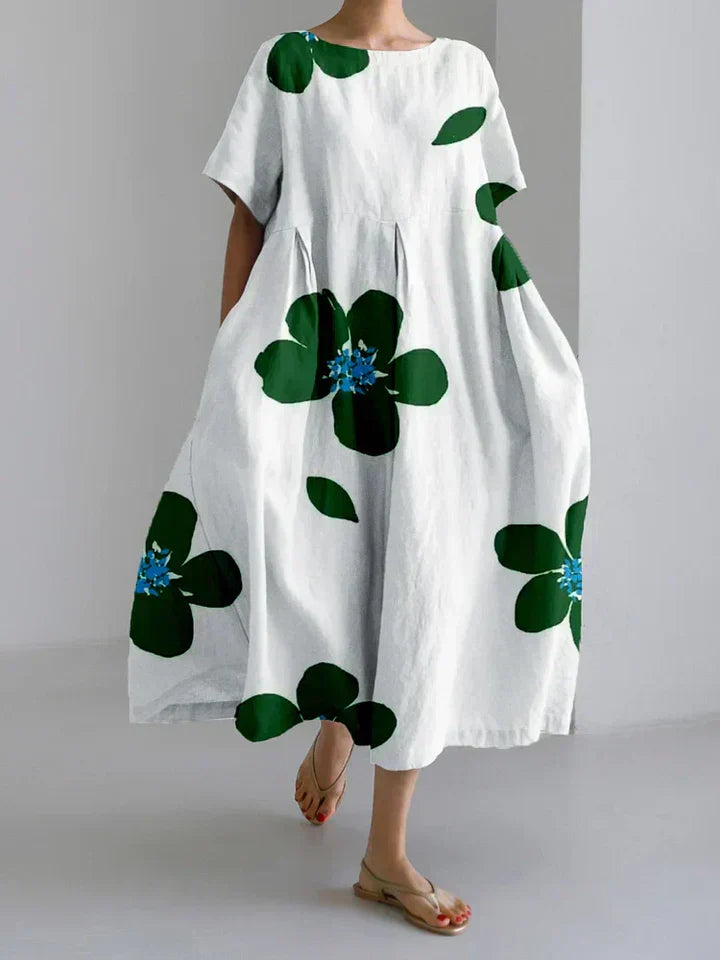 Gwenelle - Flowing floral maxi dress for summer