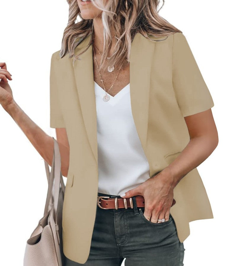 Sabella - Modern Short Sleeve Blazer