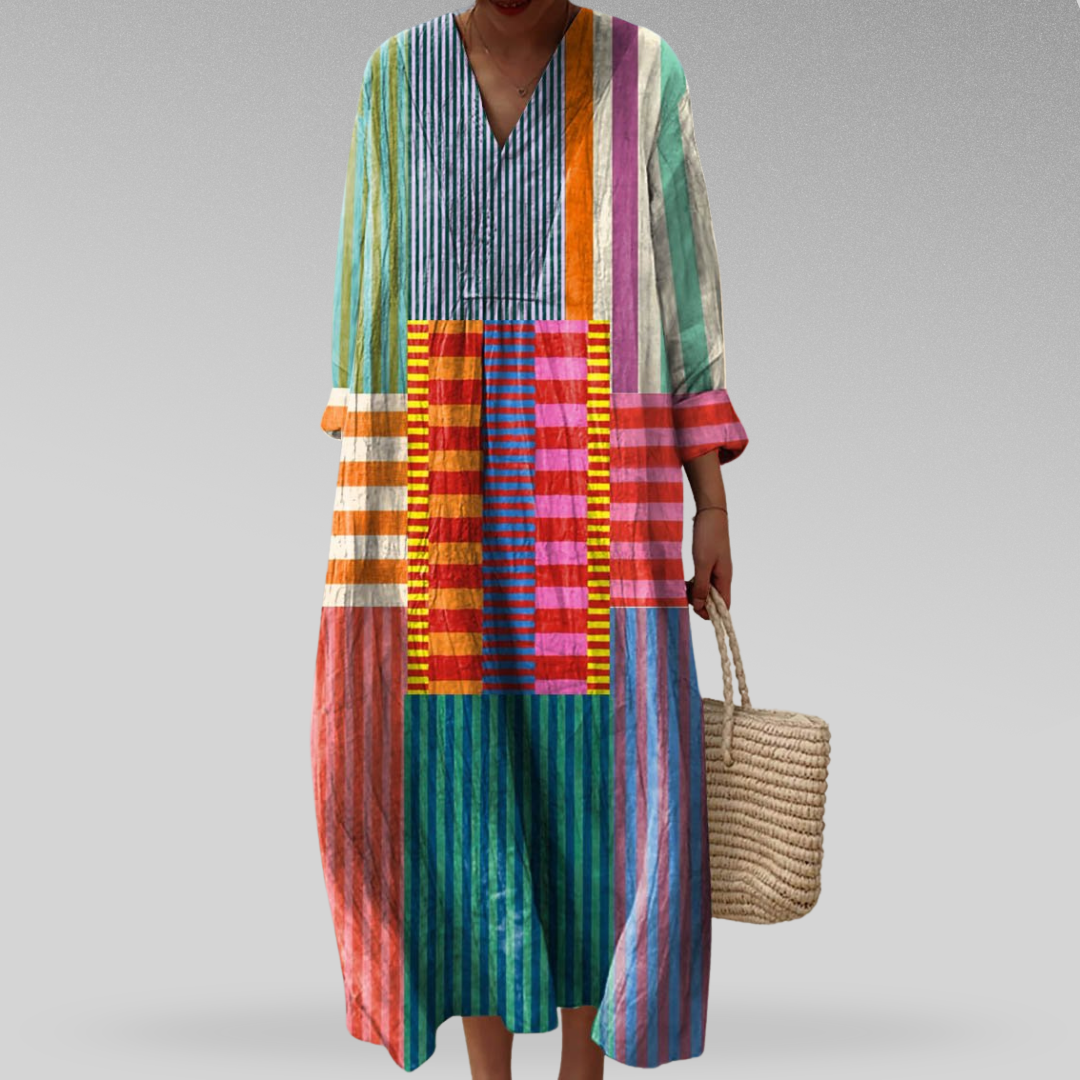 Galatea - Elegant Geometric Dress with a Modern and Unique Design