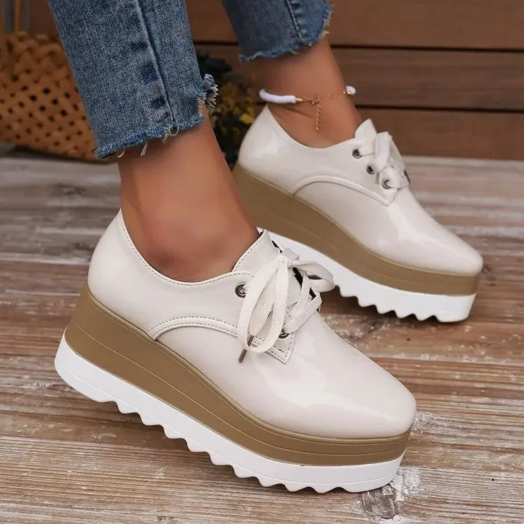 Arlea - Cushioned Platform Trainers