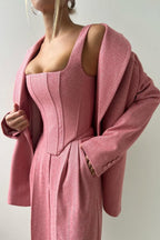 Renata - 3-piece suit with double-breasted blazer