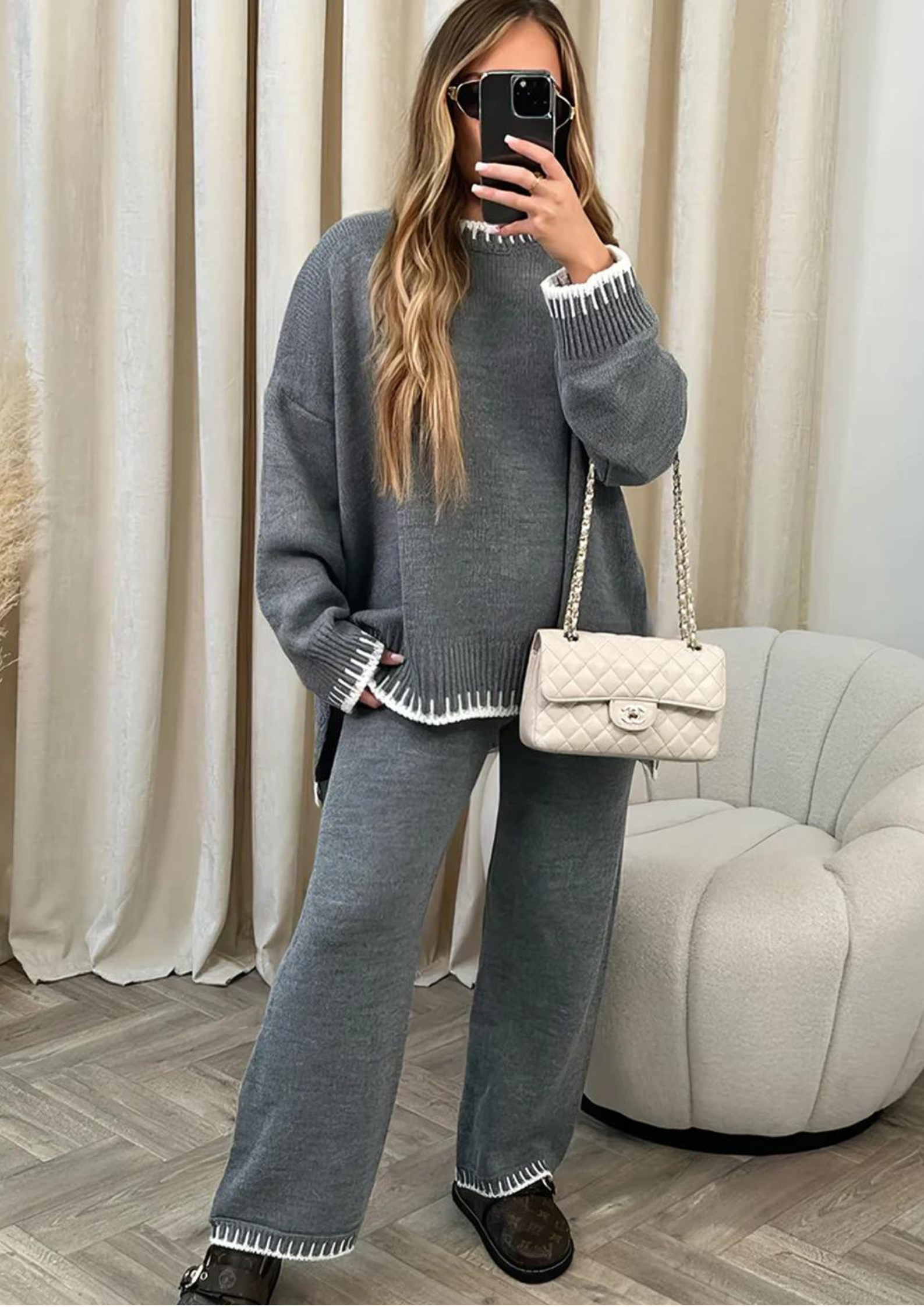 Fiorisse - Warm and Elegant Two-Piece Set