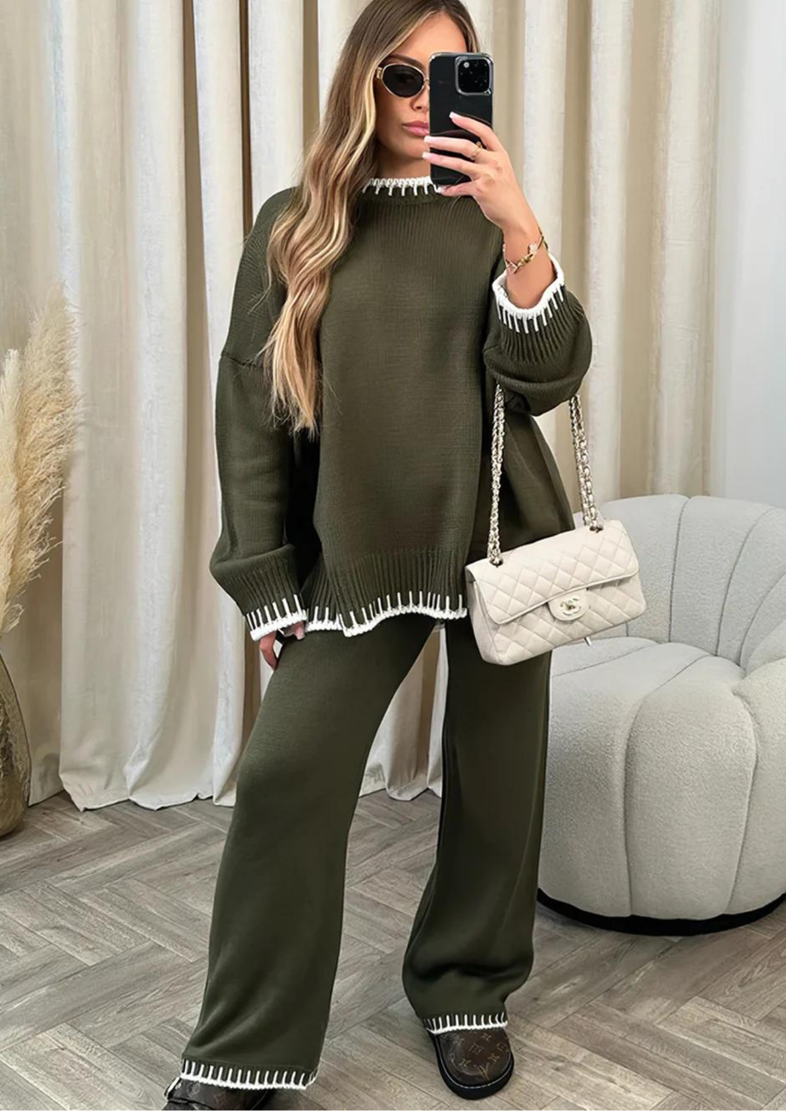 Fiorisse - Warm and Elegant Two-Piece Set