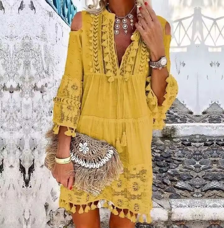 Sorelle - Elegant and Handcrafted Corfu Dress