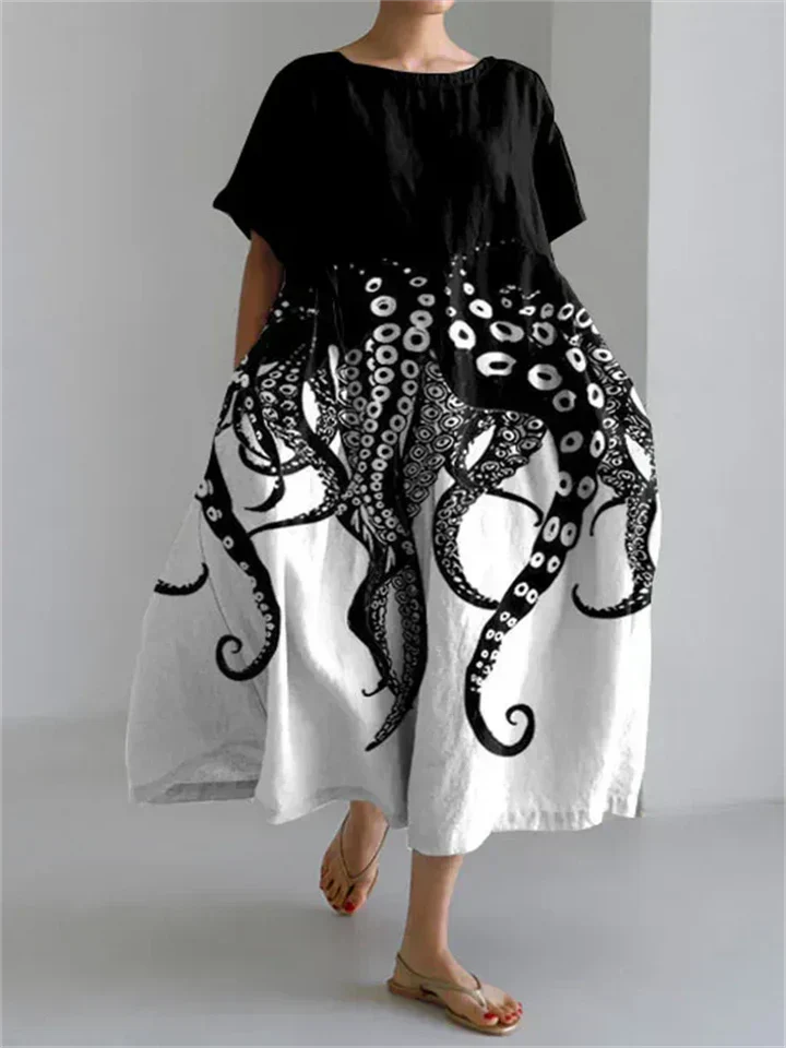 Gwenelle - Flowing floral maxi dress for summer
