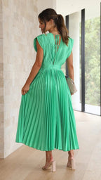 Solenne - Elegant Midi Dress