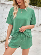 Pherina - Comfortable Corduroy Loungewear Set