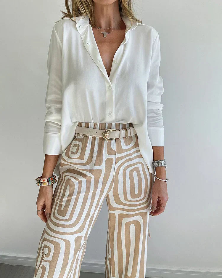 Aliona - Elegant Set with Free Belt