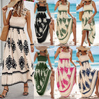 Kaelis - Women's Sleeveless Summer Dresses with Eye-catching Print