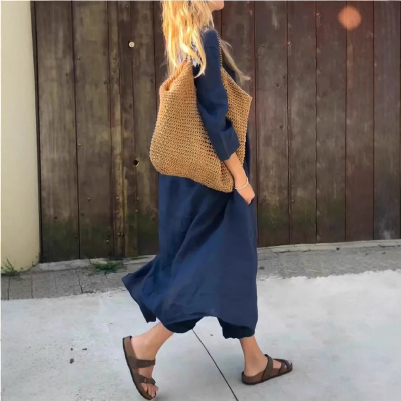 Perrine - 2-Piece Set with Pockets and V-Neck