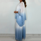Kyra - Dip Dye Set with Flowy Top and Wide Leg Pants